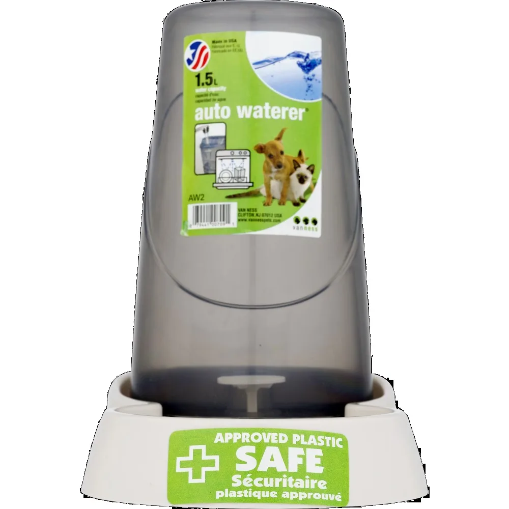 Automatic Dog Water Dispenser Extra Small Portable Pet Waterer 1.5L Capacity for Cats Puppies Travel Home Use Indoor Outdoor view 3