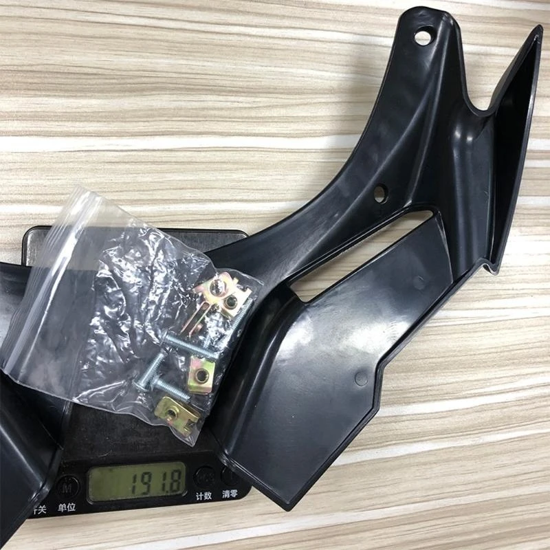G7NA Bodyframe Winglets Stilvolle aerodynamische Flügelabdeckung Motorrad-Frontverkleidung Winglets Motorrad-Ersatzteil für ZX4R – Detail 1
