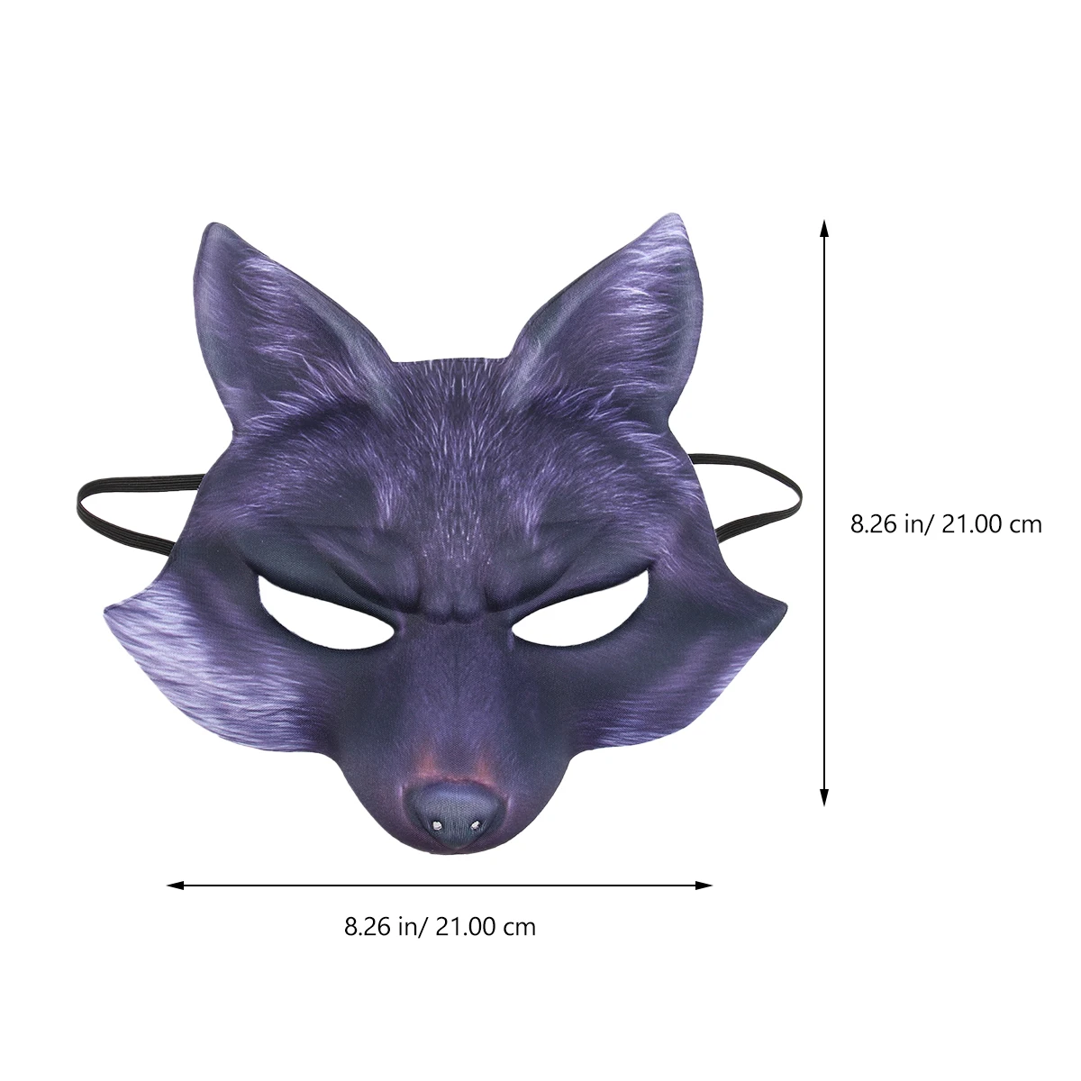 

Fox Mask Halloween Animal Masks for Adults Face Costume Masquerade Man