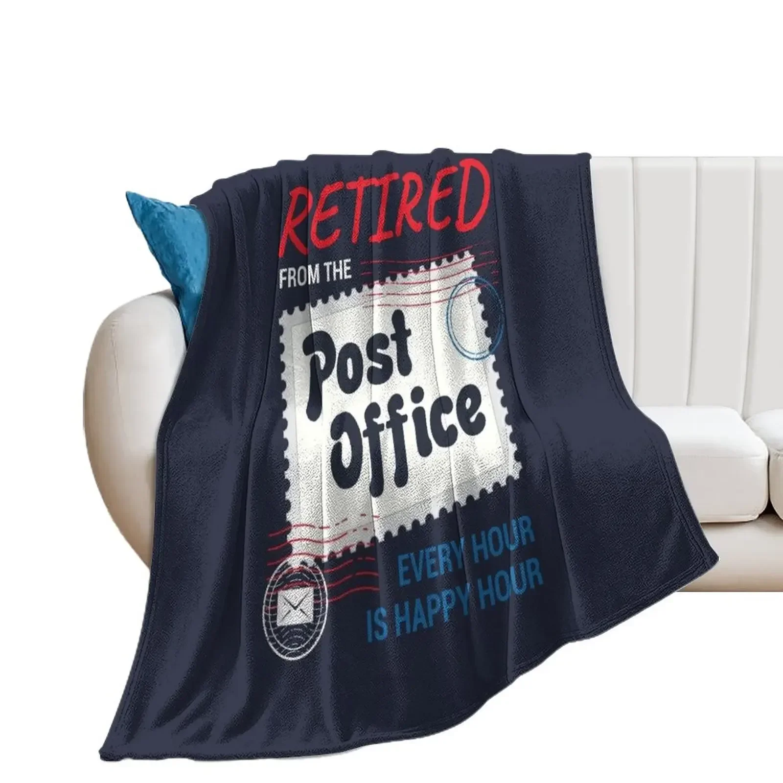 Retired Postal Worker Throw Blanket Luxury Throw heavy to sleep Giant Sofa Blankets