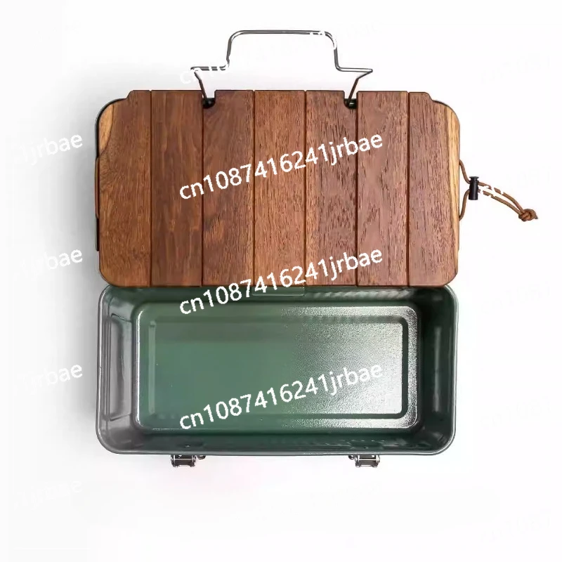 Thai teak table board outdoor camping hand-brewed coffee, lunch box special accessories