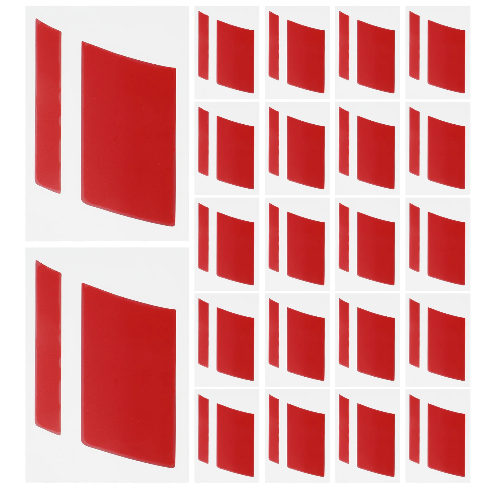 

60Pcs Reflective Car Wheel Rim Stickers Waterproof Scratchproof for Auto Exterior Decoration Safety Night Decal