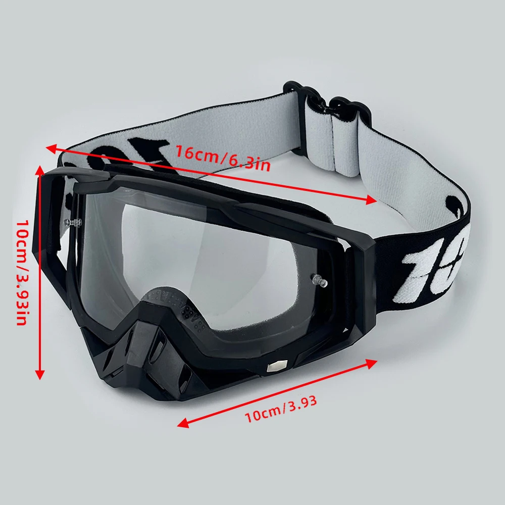 Motocross-Brille MX Offroad-Maske Helme Schutzbrillen Ski-Sportbrillen für Motorrad Dirt Bike – Detail 1