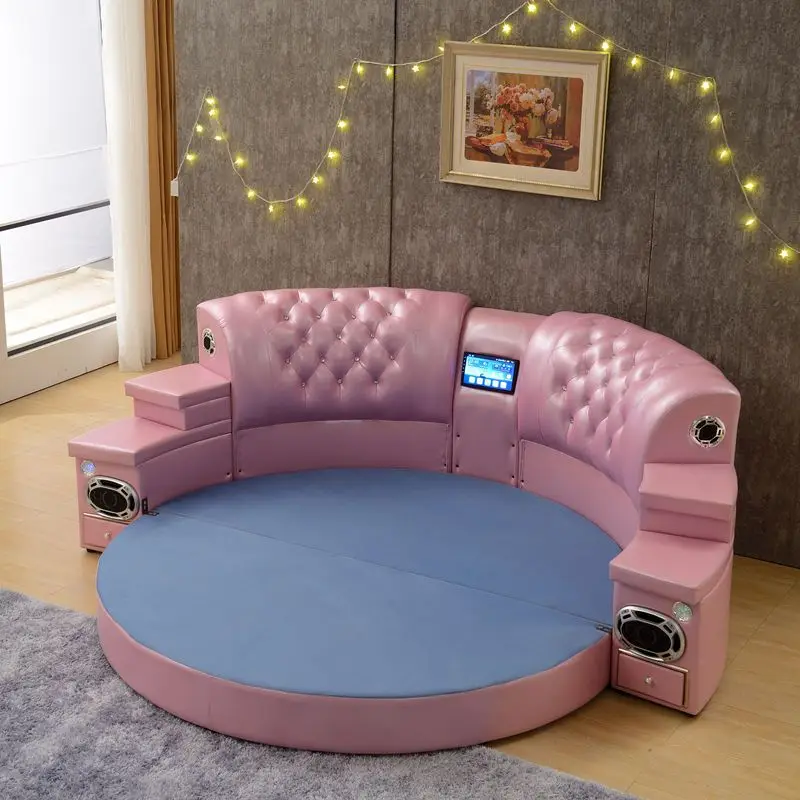 Rundes Bett, Doppelbett, Hochzeitsbett