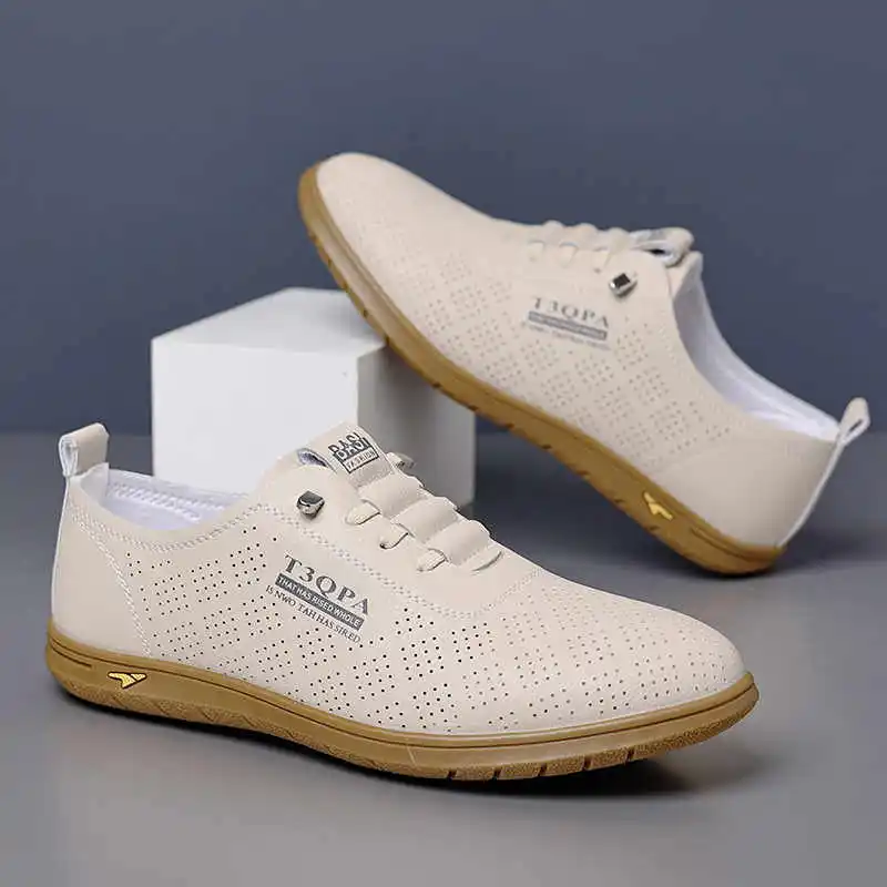 الربيع والخريف أحذية كرة السلة الجلدية العادية أحذية رياضية 48 حجم الزوج أحذية الرجال عالية أعلى أحذية رياضية الرياضة المتسكعون وشاح #4