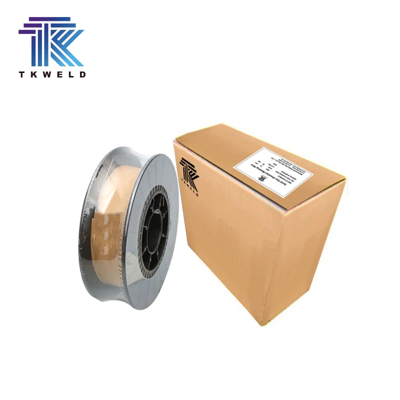 

TKweld Carbon Steel Copper Cored 0.8-1.6mm Protection CO2 MIG Solid ER70S-6 Welding Wire
