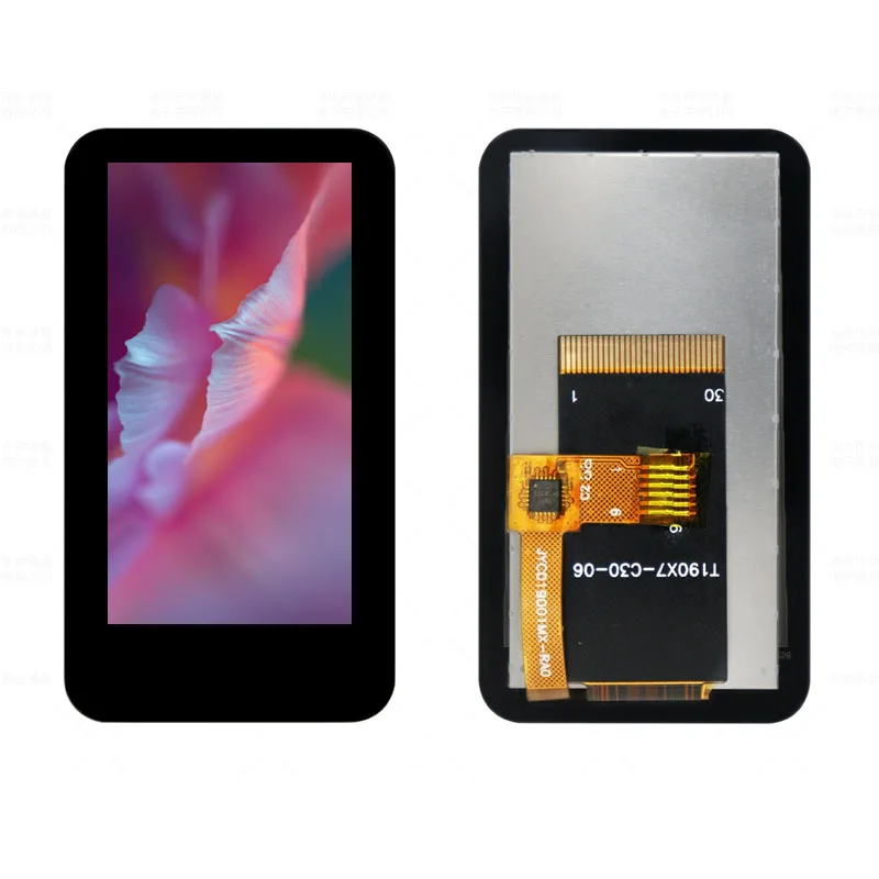 1.9 Inch 170x320 TFT LCD Display with Capacitive Touch, ST7789 Driver IC, SPI/Parallel Interface Capacitive Touch Screen Module