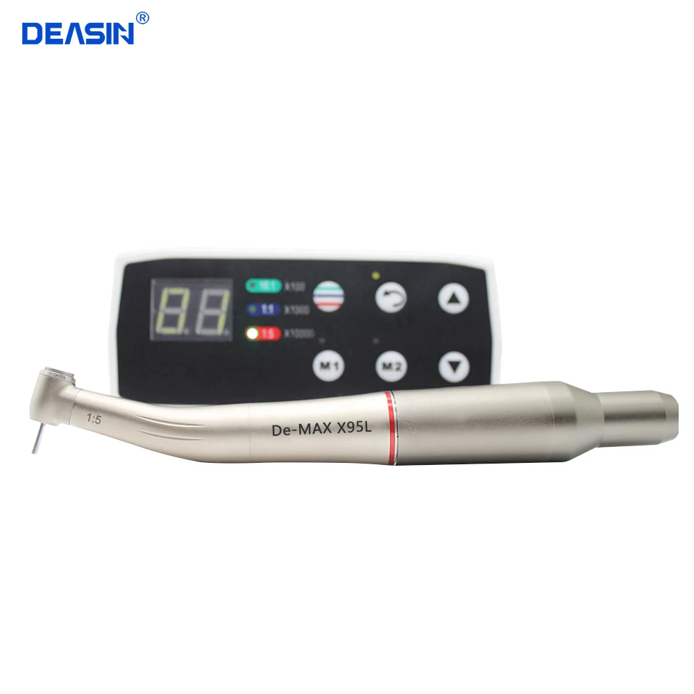 dental equipment dental micro motor kit contra angle 20:1 hand piece low speed 1:5 and 1:1 quick change handpiece