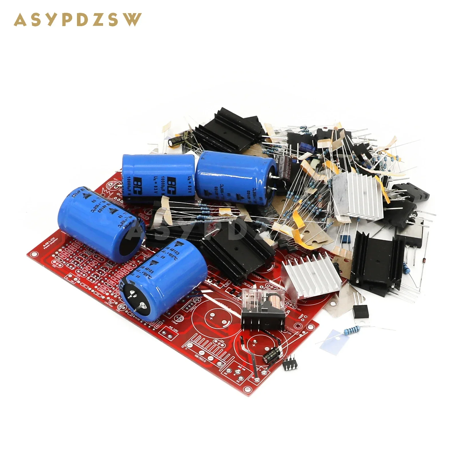 Base de amplificador de potência estéreo A-60 TTA1943/TTC5200 no circuito accuphase A60 Placa finalizada 200W + 200W