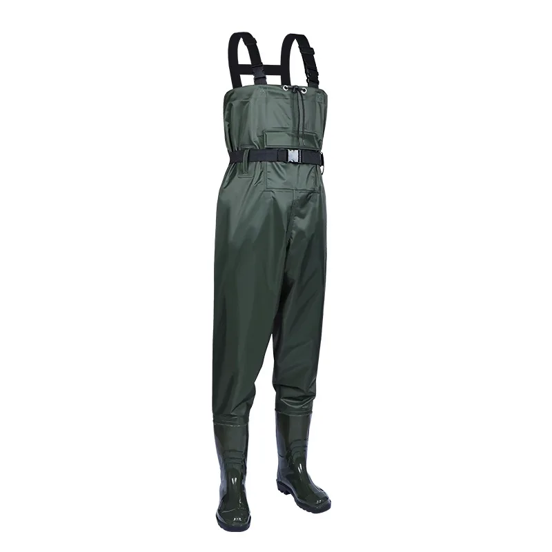 Fishing Chest Waders Breathable Waterproof Foot River Wader Pants For Men And Women Pants Adult Set Waterproof Overalls Trousers