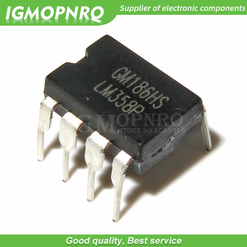 10pcs LM324 LM358 LM339 LM386 LM324N LM339N LM358P LM386N LM393P DIP8 Operational Amplifiers - Op Amps Dual Op Amp