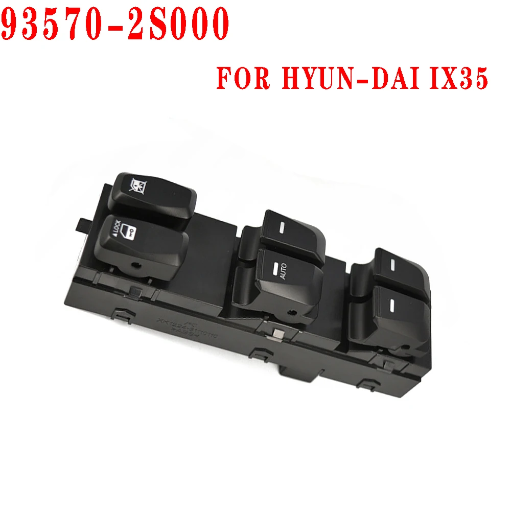 935702S000 Control Switch Button For Hyundai IX35 TUCSON Electric Power Master Window Lifter Regulator 935702S000 935712S000