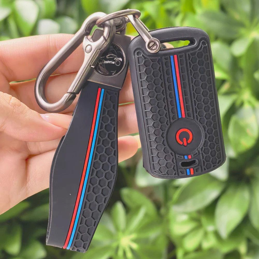 New Cover Key Case for YAMAHA NVX155 QBIX AEROX JAUNS XMAX300 XMax 125 309 250 300 Tricity Nmax 125 2020-2026 Car keychain