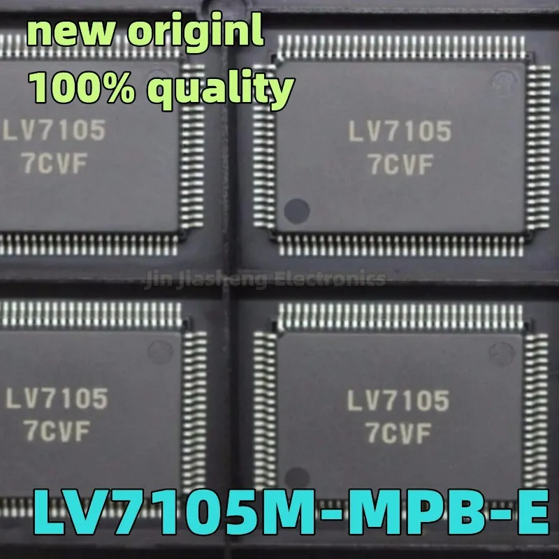 (1-2piece) 100% New  LV7105 LV7105M LV7105M-MPB-E QFP100 Chipset