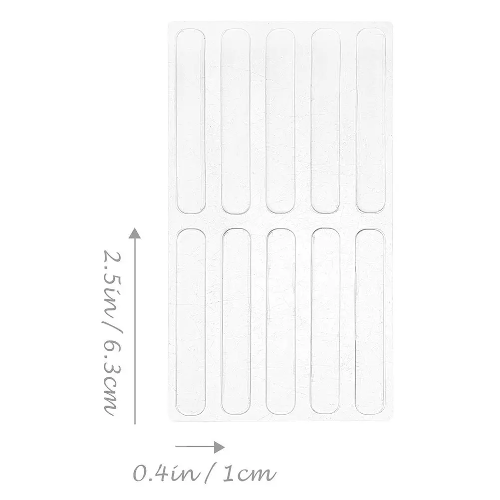 30pcs Clear Silicone Cabinet Door Bumpers – Transparent Furniture Bumper Pads for Kitchen Cabinets, Drawers, Tables, Desks