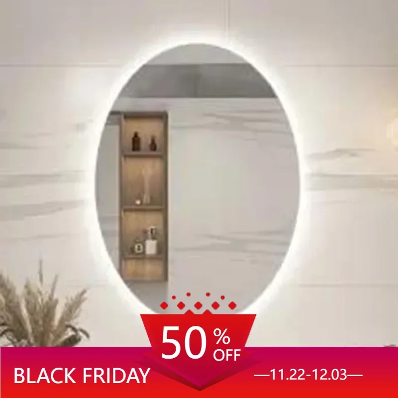 Bathroom Light Led Mirror Dress Women Hanging Wall Full Decorative Led Lamp Mirror Ornament Magnifying Espelho Bathroom Decor