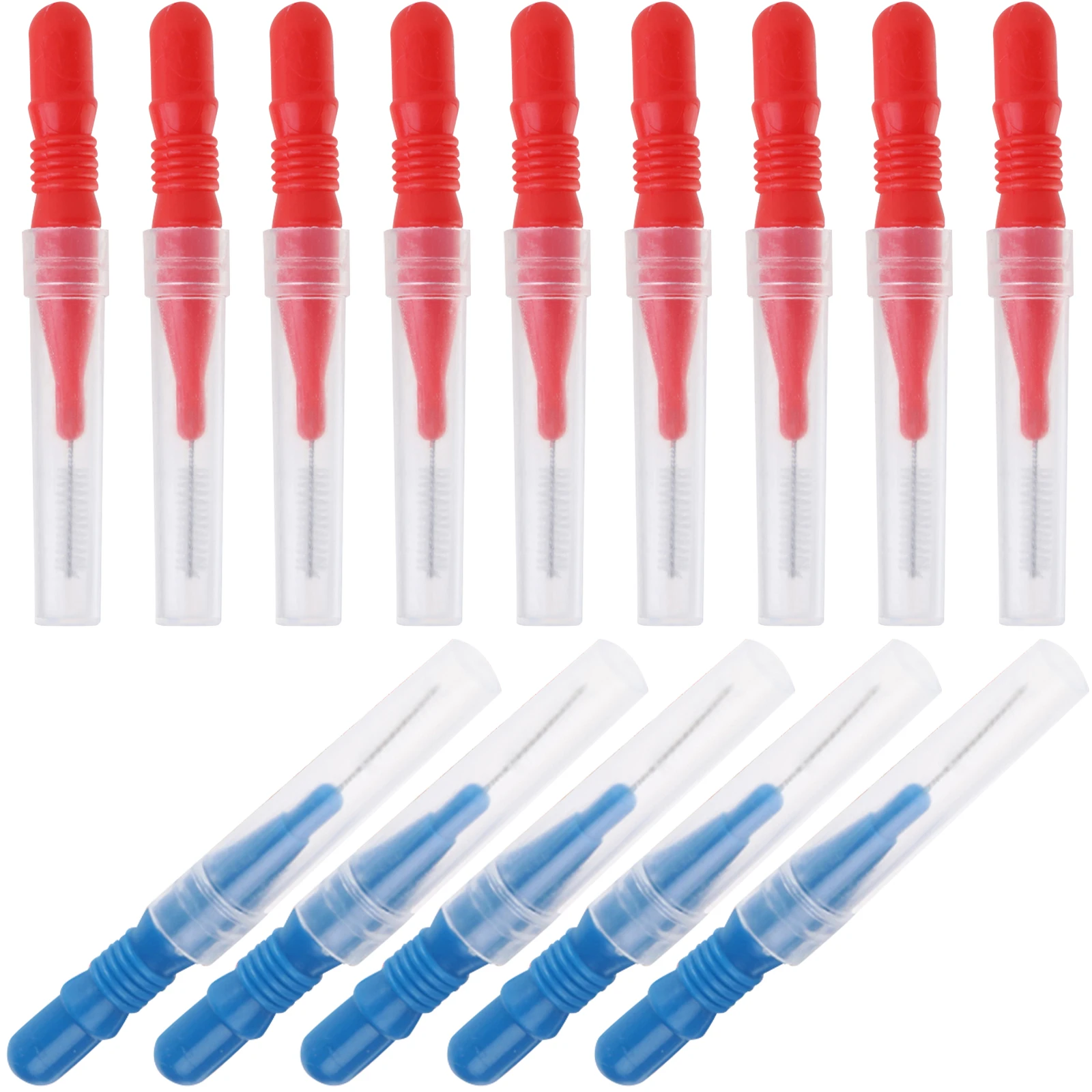 

50pcs Orthodontic Brush Interdental Cleaner Dental Care Tool for Braces Oral Hygiene Flossing Aid