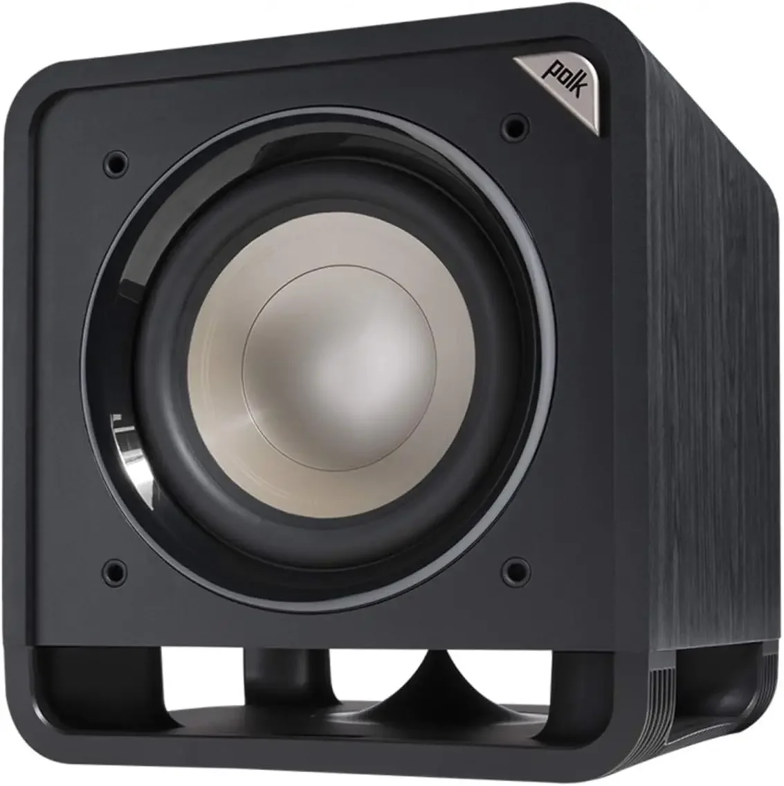 Polk Audio HTS 12 Powered Subwoofer with Power Port Technology | 12” Woofer, up to 400W Amp | For the Ultimate Home Theater