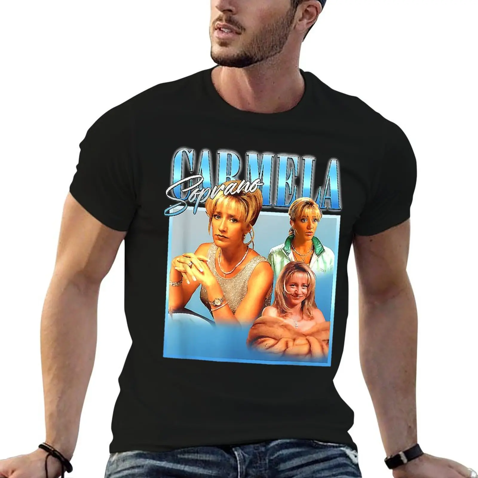 Carmela Soprano T-Shirt t shirts designer printed t shirts for man T-Shirt