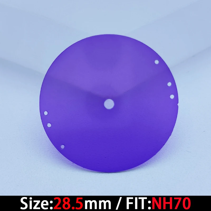 قرص الفيلم الهيكلي 28.5 مم مناسب لاستبدال ملحقات علبة وساعات الحركة NH70