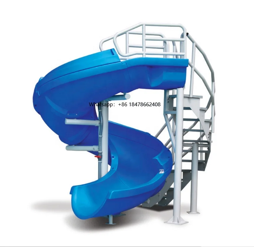 

High Quality Entertainment Water Park Fiberglass Water Slides Fun Game for Kids Playground