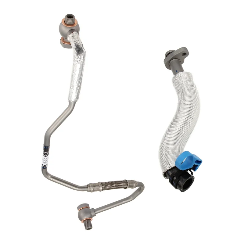 l10a潤滑ターボチャージャーオイルパイプジョイント037979-037956リターンライン（308、408、rcz、3008、508、シトロエンc4、c5、ds用）
