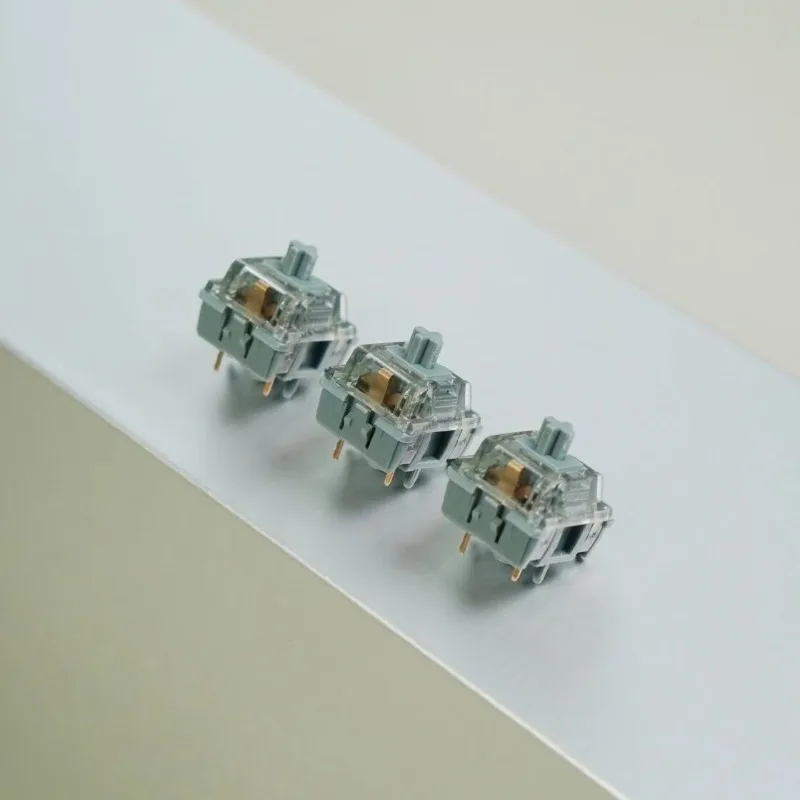 

Механические переключатели Songyue HMX Silver 43г с индивидуальной настройкой, звуком Mahjong, эргономичные, для киберспортивных игр, аксессуары для механических клавиатур