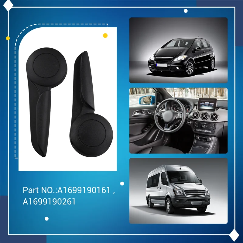 

Efficientt-1 Pair Seat Height Adjustment Handle For Mercedes Benz W169 A-Class A1699190161 A1699190261