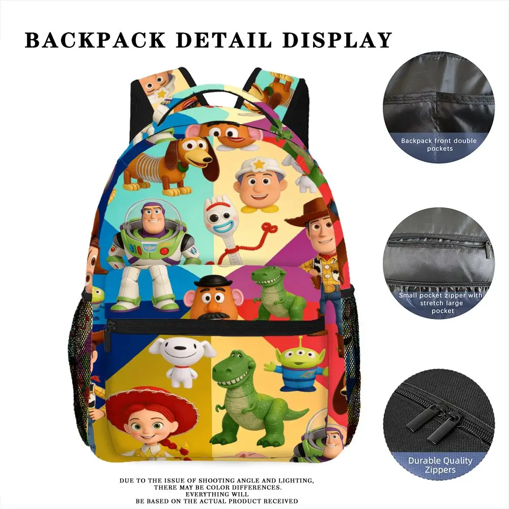 حقيبة ظهر ديزني توي ستوري وودي باز لايت يير، حقيبة كاجوال، سعة كبيرة، هدية عالية الجودة، استخدام يومي شخصي
