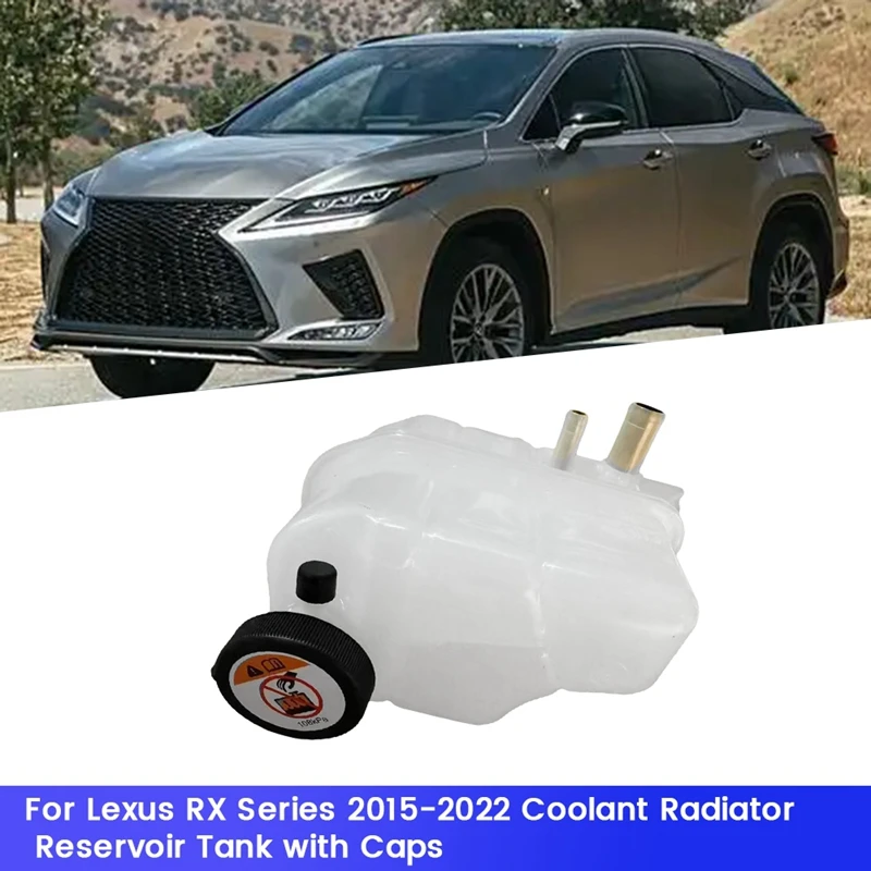 

Car Intercooler Tank Assy 16640-36020 For Lexus RX Series 2015-2022 Coolant Radiator Reservoir Tank With Caps 1664036020-A15Z
