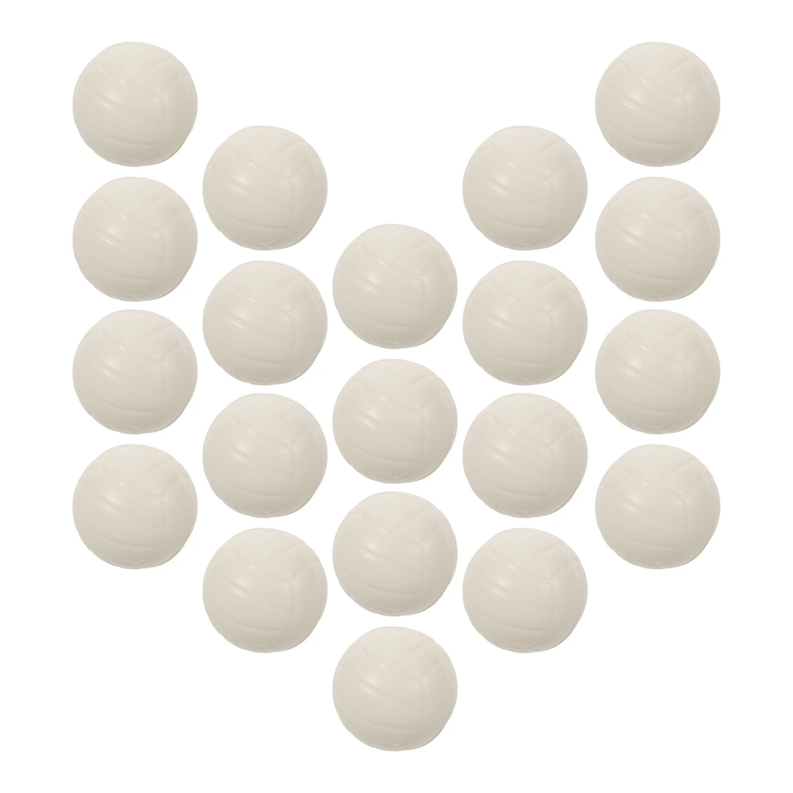 

20Pcs Mini Volleyball Stress Relief Balls PU Foam Small Squeeze Balls for Kids Birthday Carnival Classroom Party Favors Rewards