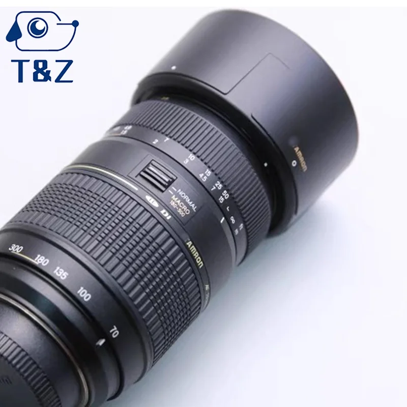 98% New Original For Tamron 70-300mm F4-5.6 A17 Macro Autofocus Lens For Nikon Canon Camera  AF 70-300 4-5.6 Telephoto Zoom Lens