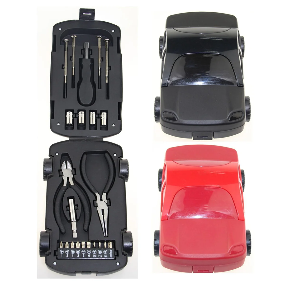 

Набор магнитных отверток AA98, портативный набор отверток из углеродистой стали 22 в 1, инструмент для ремонта очков, часов, электроники, черный