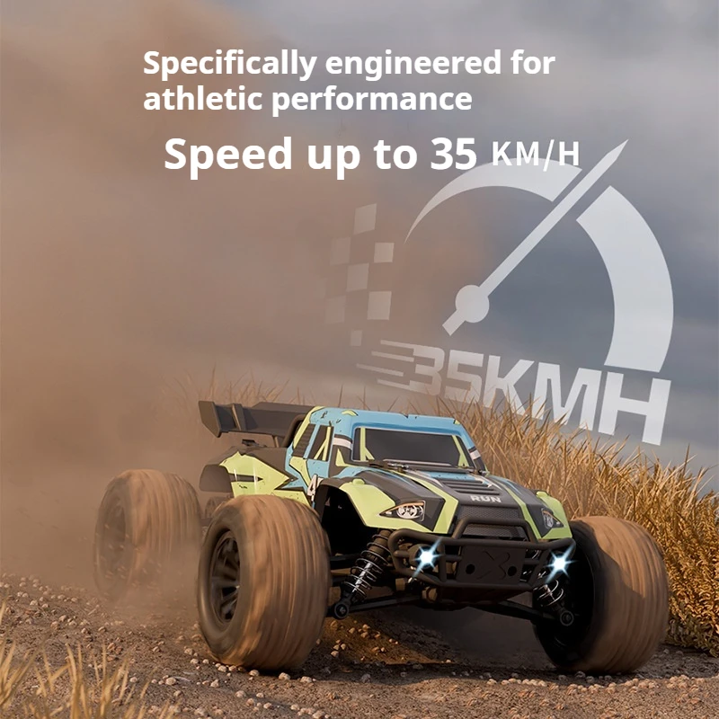 Professional Rc Remote Control Car 4Wd Alloy High Speed Off Road Drift Racing Vehicle 35Km/H For Adult Outdoor Terrain Play