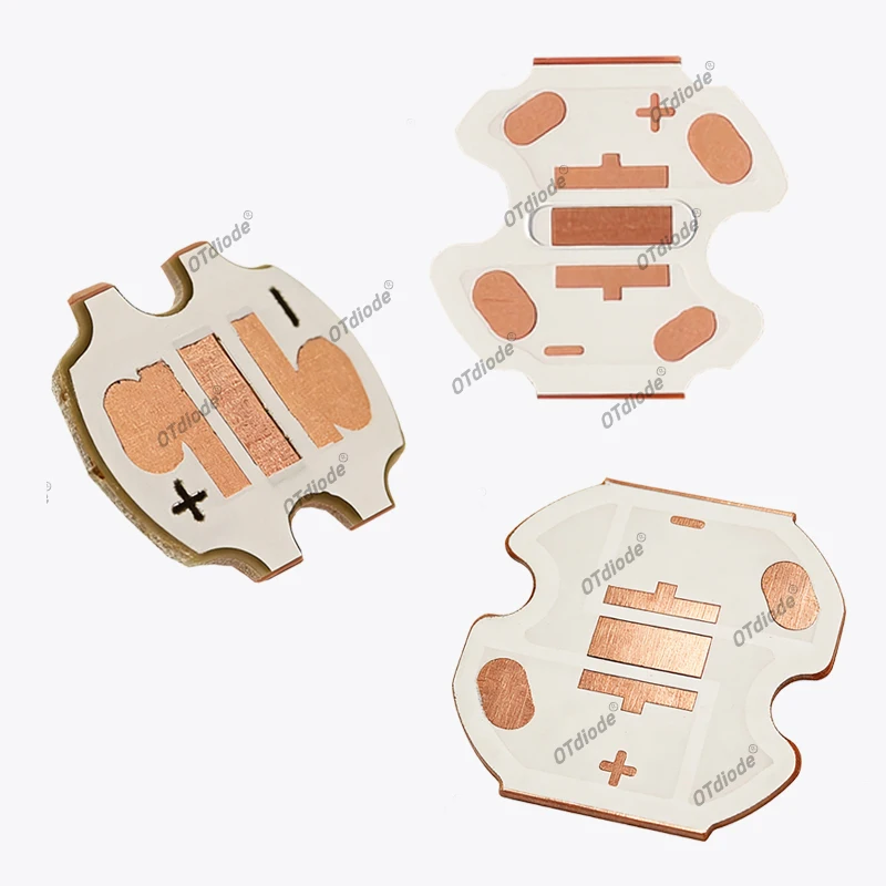 5Pcs 3535 Copper PCB Board Heatsink Plate 8/12/14/16/20mm Diameter Thermal Insulated Base for XPE XPG2 LG3535 IR LED DIY Flashli