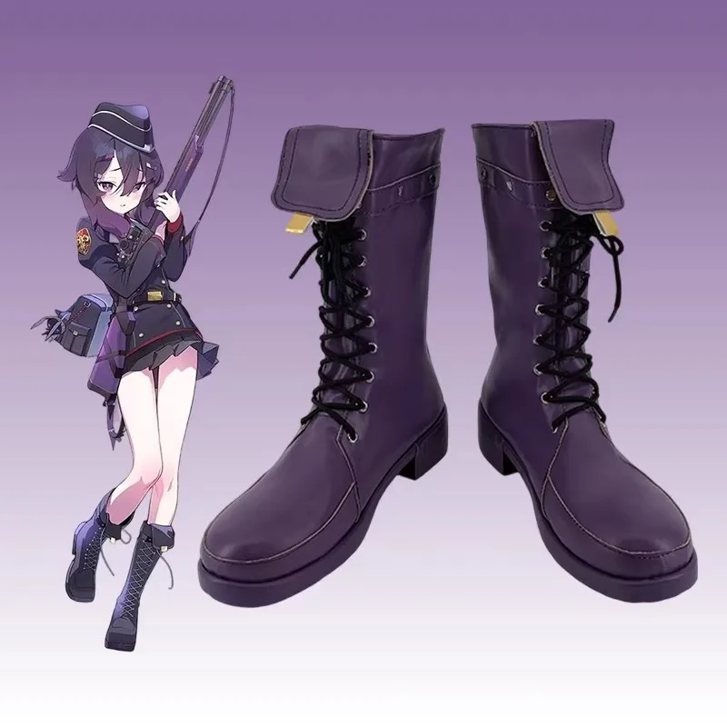 

Game Blue Archive Lgusa Haruka Custom Made Cosplay Shoes Boots Halloween Props