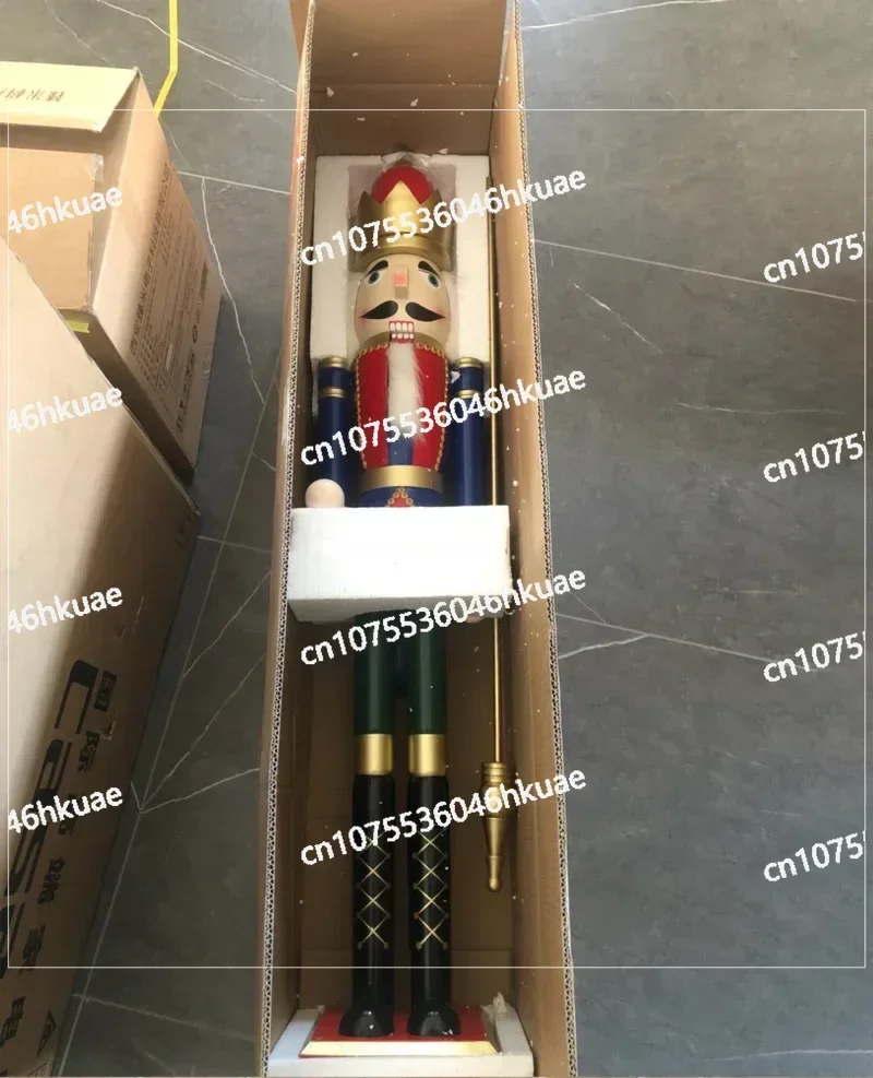 120 Cm Nutcracker Puppet Soldiers Decoration To The Hotel Coffee Shop Furnishing Articles Furnishing Articles Nordic Household