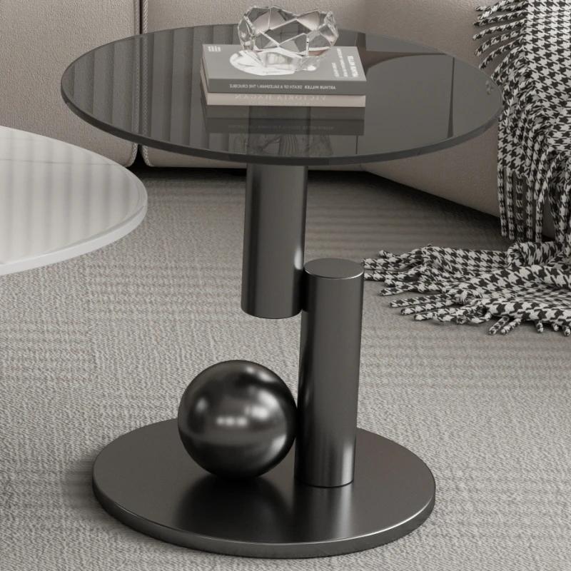 

Luxury Nordic Coffee Table Acrylic Replica Glass Unique Coffee Table Modern Black Mesa De Centro Lounge Suites Furniture Decor