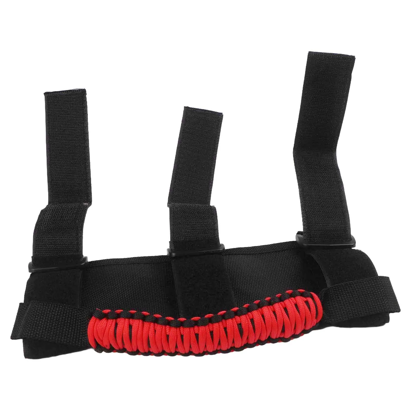 4 Piece Set of Grab Handles for Jeep For Wrangler Passenger Roof with Nylon and Rolling Frame for Stability 4 Piece