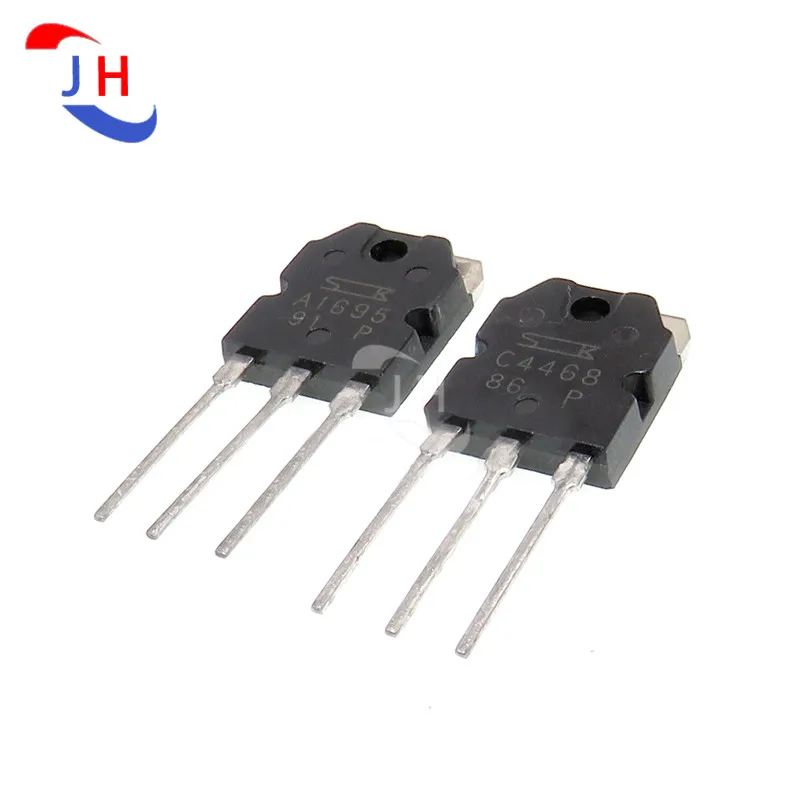5PCS New C4468 A1695 2SC4468 2SA1695 Audio Power Amplifier Matching Tube Fever level