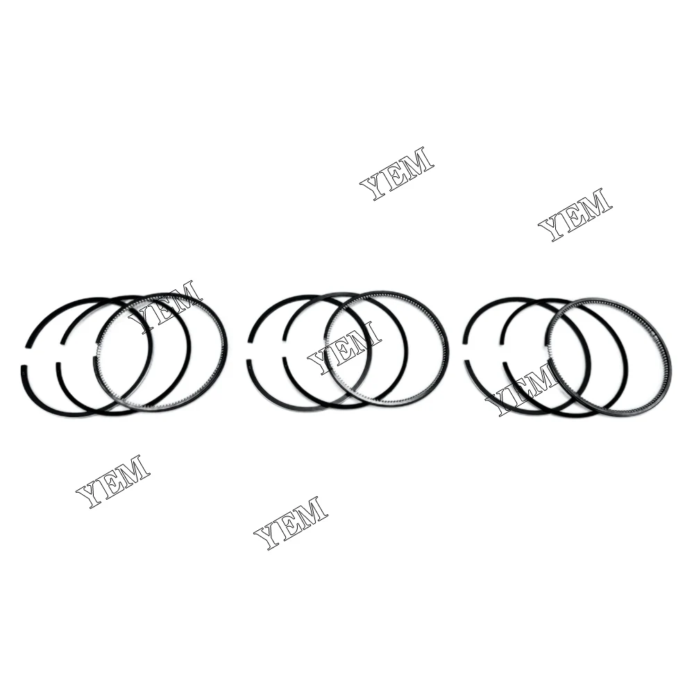 Competitive Price 3D84-2 3D84-3 3D84E Piston Ring set For Komatsu Engine 3D84N 3D84N-2 S3D84E 3D84