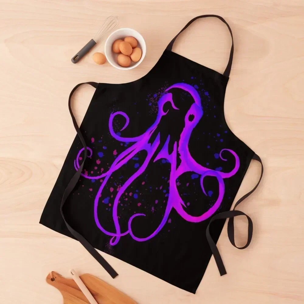 

The Abyss Apron Kitchen Kawaii Accessories Kitchen Items For Home nail tech supplies professional hairdresser Apron