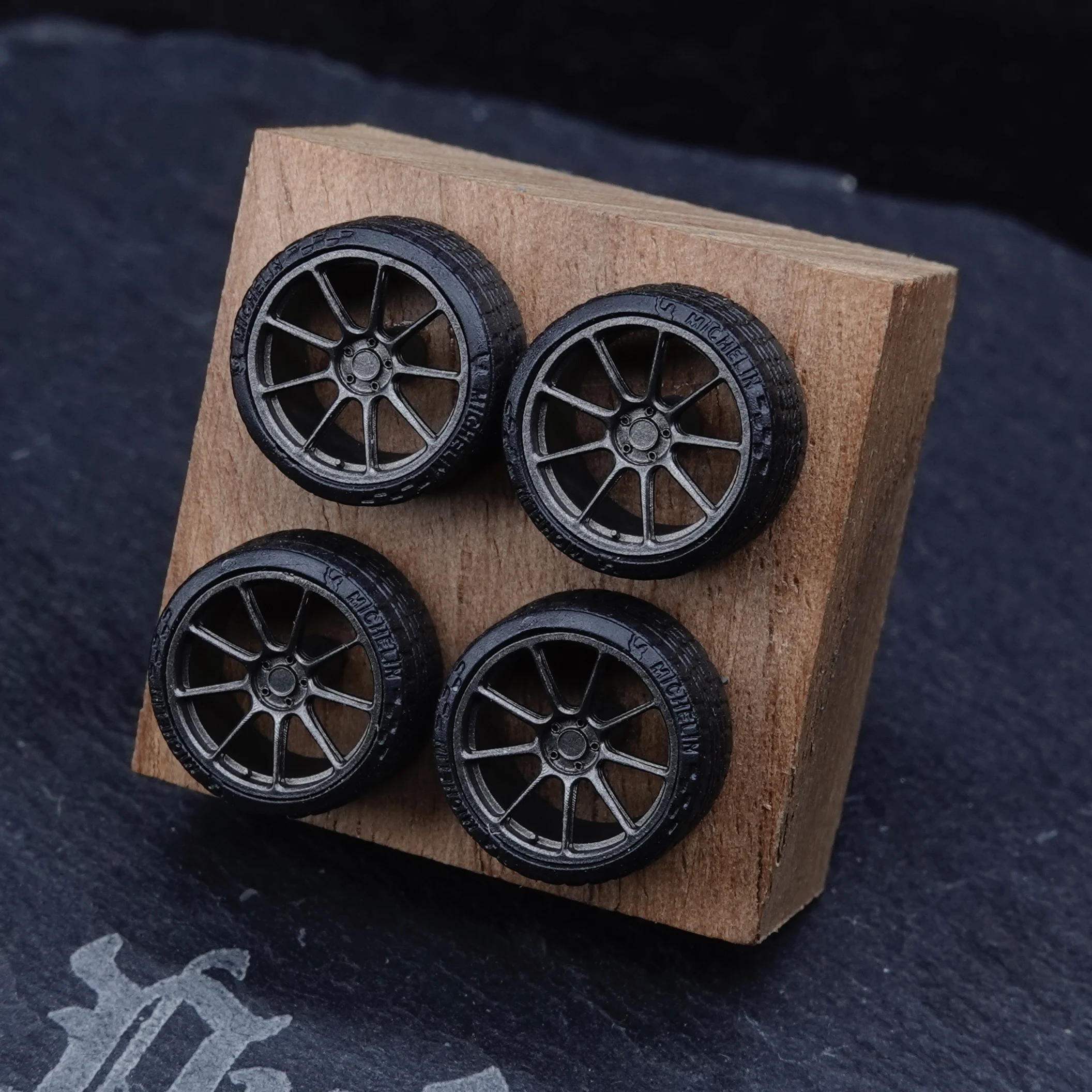 New Model Simulation Alloy Car Model Wheel Modification 1/64 Adapted 8.8mm Modified Wheel Hub Model DIY Toys