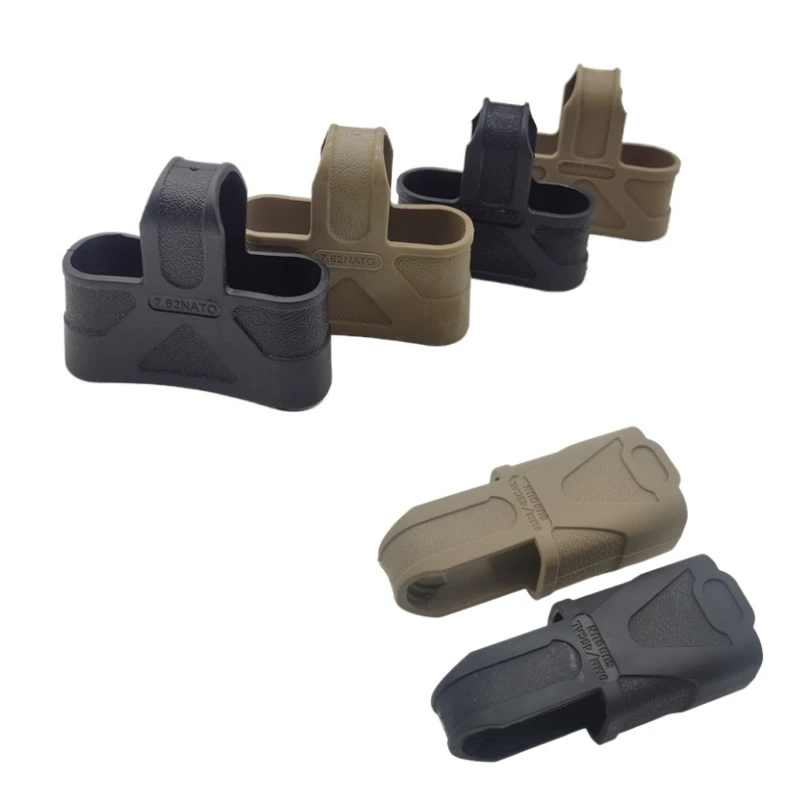 Toy Tactical 9mm 5.56 7.62 Rubber Cage Loops Fast Mag Pull For M4 M16 AK Magazine Assist Shooting Hunting CS Wargame