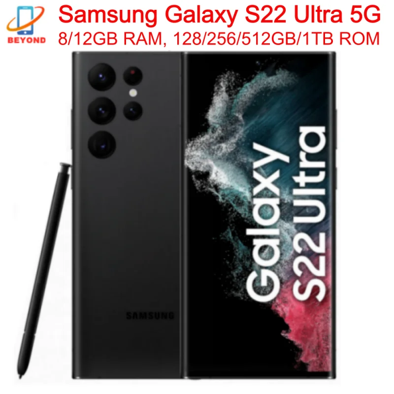 C Samsung Galaxy S22 Ultra 5G S908U S908E S908B S908N Original 6.8