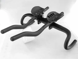 Carbon Road Handlebars Bicycle Rest Bar TT Handlebar Clip On Aero bar 30°/45° Triathlon Handlebars