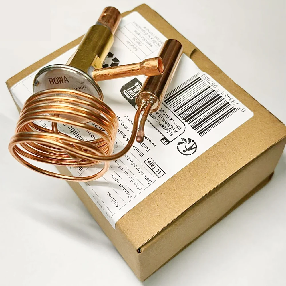 TB-1LC R290 TEV يصنع مبردًا في المبخر وتبخر جزيئات التبريد السائلة التي تذهب إلى الضاغط