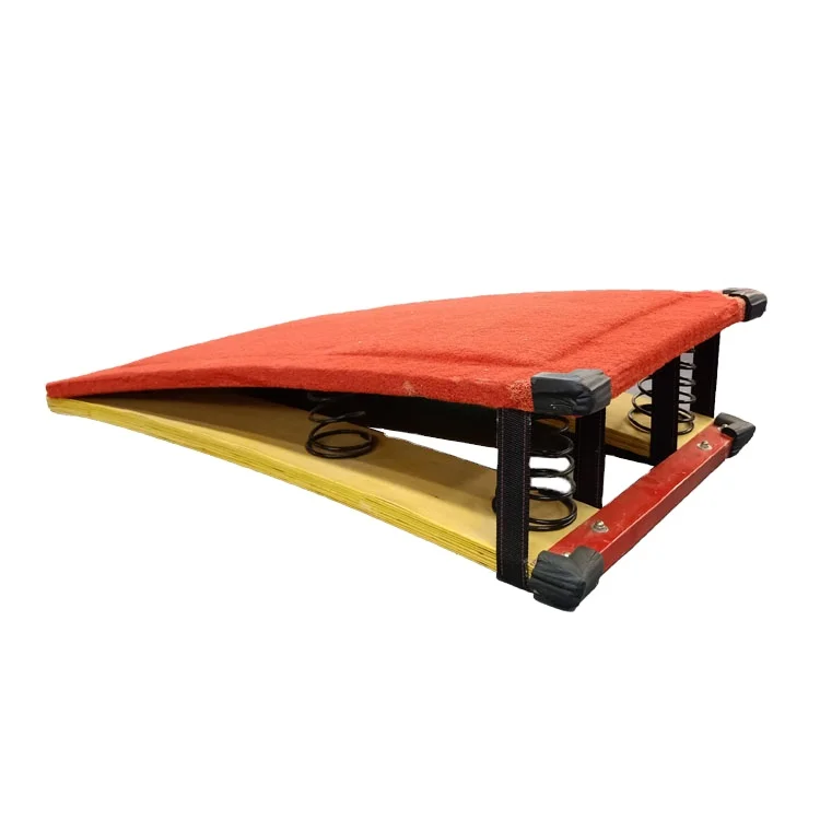 Trampoline de type S pour enfants, planches de gymnastique pour enfants, tongs d'arts martiaux, pédale de terrain, planche à ressort