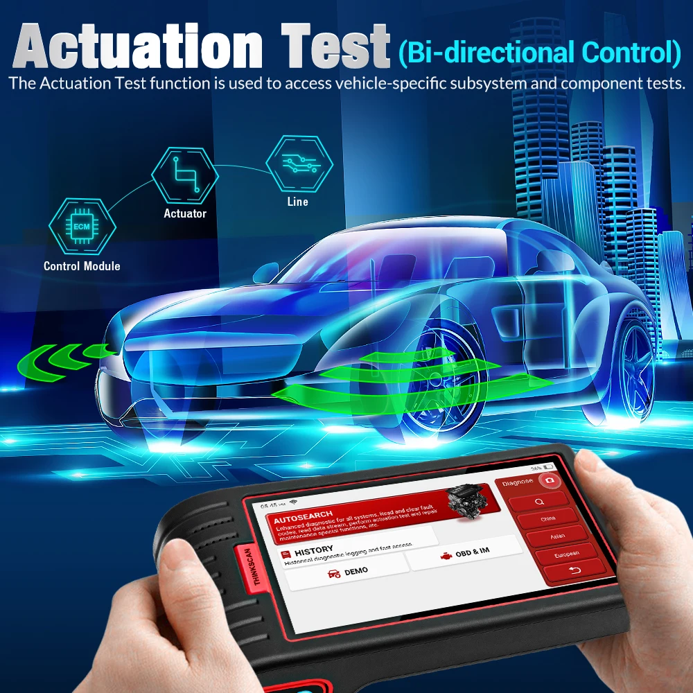 Thinkcar Thinkscan Max 2 3+32g auto car Diagnostic Scan Tools ALL System AF DP 28 Reset TPMS IMMO ECU Coding OBD2 Scanner