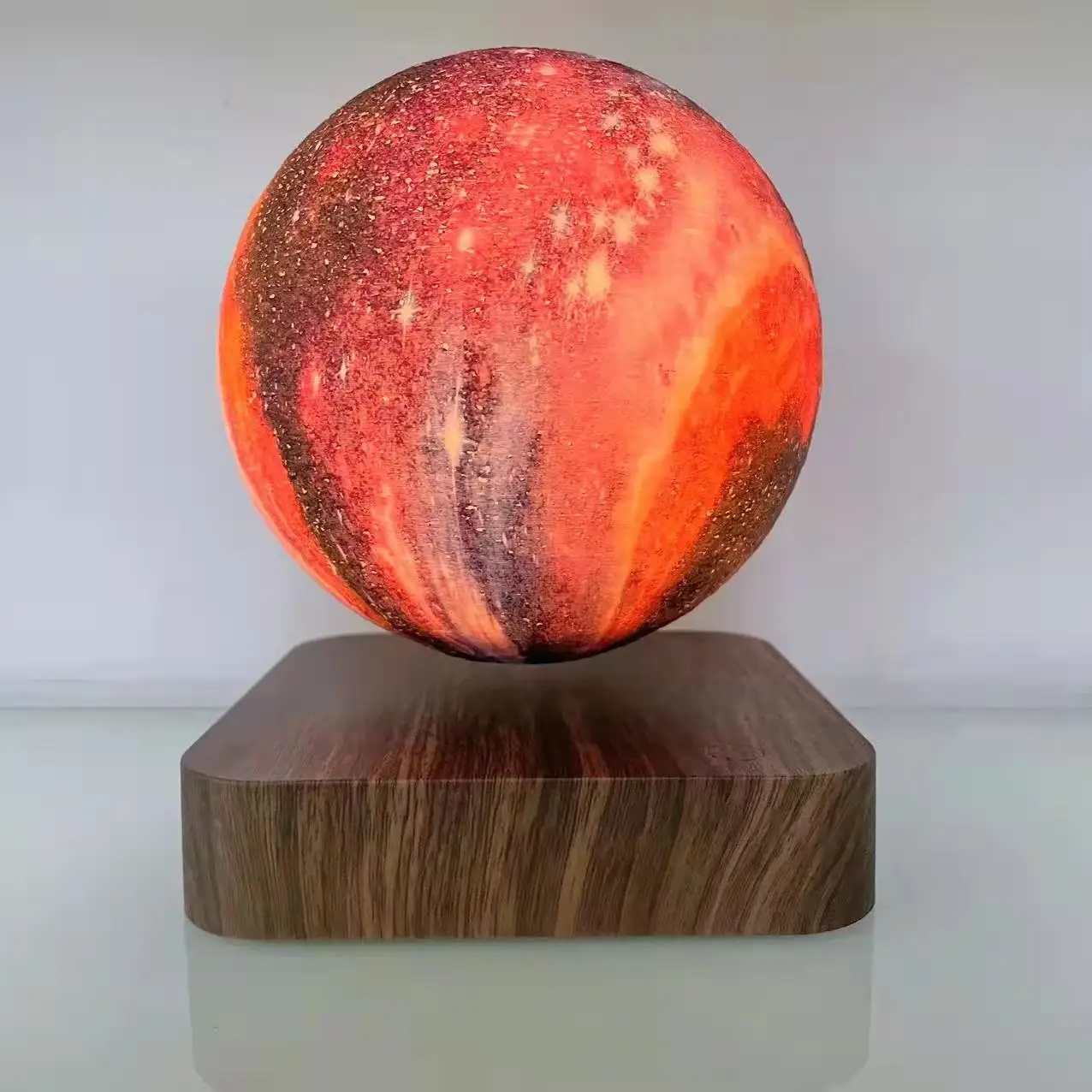 

7 Colors Lunar Lamp 3d Printing Integrated Lunar Levitation Star Sky Lamp Magnetic Levitation Small Night Lamp Moon Lamp